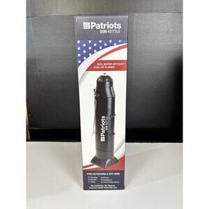 4Patriots Sun Kettle Boil Water without Fuel Flames or Batteries Off Grid 16.9oz